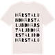 Vintage White t-shirt med Härstalund ordlek t-shirt