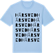 Blue Soul t-shirt med Härsved ordlek t-shirt