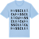Blue Soul t-shirt med Hasselbäck ordlek t-shirt