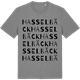 Mid Heather Gray t-shirt med Hasselbäck ordlek t-shirt