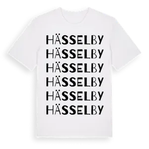 Hässelby ordlek t-shirt – ekologisk bomull t-shirt från Pinshirt