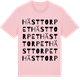 Pink Cotton t-shirt med Hästtorpet ordlek t-shirt