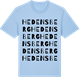 Blue Soul t-shirt med Hedensberg ordlek t-shirt