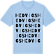 Blue Soul t-shirt med Hedvigs ordlek t-shirt