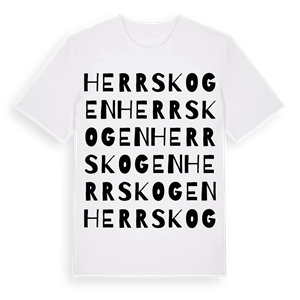 Herrskogen ordlek t-shirt – ekologisk bomull t-shirt från Pinshirt