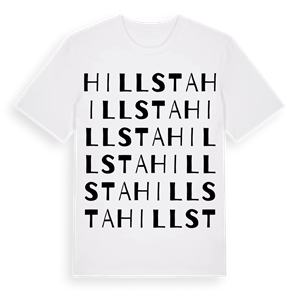Hillsta ordlek t-shirt – ekologisk bomull t-shirt från Pinshirt
