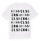Himmelsberga ordlek t-shirt