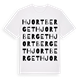 Hjortberget ordlek t-shirt