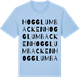 Blue Soul t-shirt med Hogglumbacken ordlek t-shirt