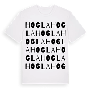 Hogla ordlek t-shirt – ekologisk bomull t-shirt från Pinshirt