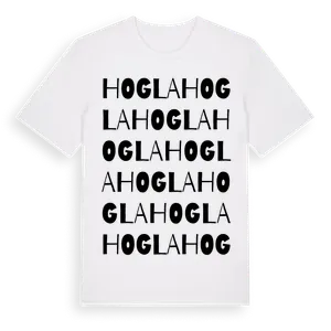 Hogla ordlek t-shirt – ekologisk bomull t-shirt från Pinshirt