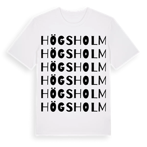 Högsholm ordlek t-shirt – ekologisk bomull t-shirt från Pinshirt