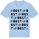 Blue Soul t-shirt med Högsta ordlek t-shirt