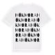 Hökmora ordlek t-shirt