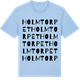 Blue Soul t-shirt med Holmtorpet ordlek t-shirt