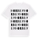 Hornby ordlek t-shirt