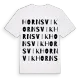 Hornsvik ordlek t-shirt