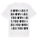 Hovmanbyn ordlek t-shirt