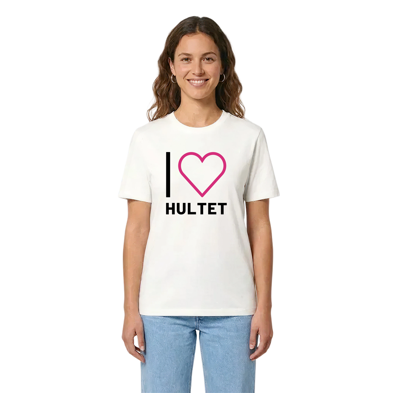 Jag älskar Hultet t-shirt stort tryck i miljö