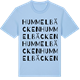 Blue Soul t-shirt med Hummelbäcken ordlek t-shirt