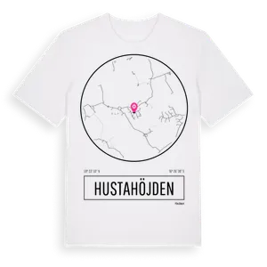 Hustahöjden t-shirt – ekologisk bomull t-shirt från Pinshirt