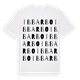 Ibbarbo ordlek t-shirt
