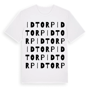 Idtorp ordlek t-shirt – ekologisk bomull t-shirt från Pinshirt