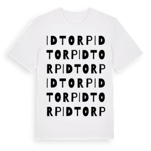 Idtorp ordlek t-shirt – ekologisk bomull t-shirt från Pinshirt