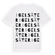 Igelsäter ordlek t-shirt