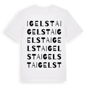 Igelsta ordlek t-shirt – ekologisk bomull t-shirt från Pinshirt