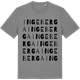 Mid Heather Gray t-shirt med Ingeberga ordlek t-shirt