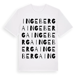 Ingeberga ordlek t-shirt – ekologisk bomull t-shirt från Pinshirt