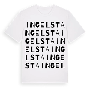 Ingelsta ordlek t-shirt – ekologisk bomull t-shirt från Pinshirt