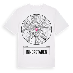 Innerstaden t-shirt – ekologisk bomull t-shirt från Pinshirt