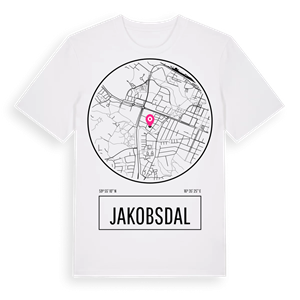 Jakobsdal t-shirt – ekologisk bomull t-shirt från Pinshirt