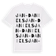Jan-Daniels ordlek t-shirt