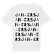 Jan-Ers ordlek t-shirt