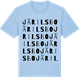 Blue Soul t-shirt med Järilsbo ordlek t-shirt