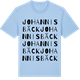 Blue Soul t-shirt med Johannisbäck ordlek t-shirt
