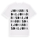 Johannisdal ordlek t-shirt