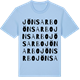 Blue Soul t-shirt med Jönsarbo ordlek t-shirt