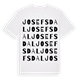 Josefsdal ordlek t-shirt
