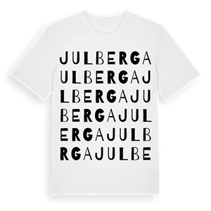 Julberga ordlek t-shirt – ekologisk bomull t-shirt från Pinshirt