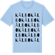 Blue Soul t-shirt med Kålbo ordlek t-shirt