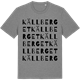 Mid Heather Gray t-shirt med Källberget ordlek t-shirt