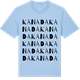 Blue Soul t-shirt med Kanada ordlek t-shirt