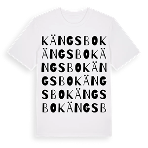 Kängsbo ordlek t-shirt – ekologisk bomull t-shirt från Pinshirt