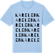 Blue Soul t-shirt med Karelen ordlek t-shirt