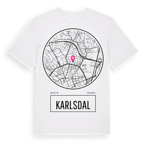 Karlsdal t-shirt – ekologisk bomull t-shirt från Pinshirt