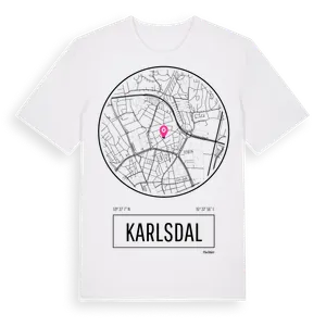 Karlsdal t-shirt – ekologisk bomull t-shirt från Pinshirt